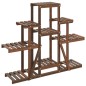vidaXL Blumenständer 110x25x96 cm Massivholz Tanne vidaXL Blumenständer 110x25x96 cm Massivholz Tanne
