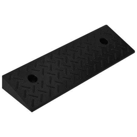 vidaXL Bordsteinrampen 2 Stk. 50x17,5x5 cm Gummi