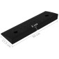 vidaXL Bordsteinrampen 2 Stk. 50x17,5x5 cm Gummi vidaXL Bordsteinrampen 2 Stk. 50x17,5x5 cm Gummi