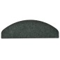 vidaXL Selbstklebende Treppenmatten 15 Stk. Grün 65x21x4cm Nadelvlies 