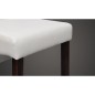 vidaXL Esszimmerstühle 4 Stk. Weiß Kunstleder vidaXL Esszimmerstühle 4 Stk. Weiß Kunstleder
