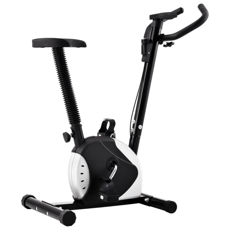 vidaXL Heimtrainer mit Riemenantrieb Schwarz vidaXL Heimtrainer mit Riemenantrieb Schwarz