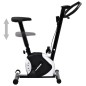 vidaXL Heimtrainer mit Riemenantrieb Schwarz vidaXL Heimtrainer mit Riemenantrieb Schwarz