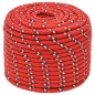 vidaXL Bootsseil Rot 14 mm 25 m Polypropylen vidaXL Bootsseil Rot 14 mm 25 m Polypropylen