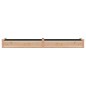 vidaXL Hochbeet mit Einsatz 240x45x25 cm Massivholz Tanne vidaXL Hochbeet mit Einsatz 240x45x25 cm Massivholz Tanne
