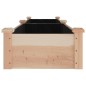 vidaXL Hochbeet mit Einsatz 240x45x25 cm Massivholz Tanne vidaXL Hochbeet mit Einsatz 240x45x25 cm Massivholz Tanne