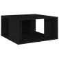 vidaXL Couchtische 4 Stk. Schwarz 33x33x33 cm Holzwerkstoff vidaXL Couchtische 4 Stk. Schwarz 33x33x33 cm Holzwerkstoff