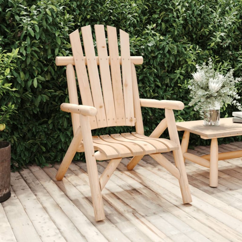 vidaXL Gartenstuhl 68x86x103 cm Massivholz Fichte vidaXL Gartenstuhl 68x86x103 cm Massivholz Fichte