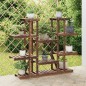 vidaXL Blumenständer 110x25x110,5 cm Massivholz Tanne vidaXL Blumenständer 110x25x110,5 cm Massivholz Tanne