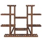 vidaXL Blumenständer 110x25x110,5 cm Massivholz Tanne vidaXL Blumenständer 110x25x110,5 cm Massivholz Tanne