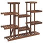 vidaXL Blumenständer 110x25x110,5 cm Massivholz Tanne vidaXL Blumenständer 110x25x110,5 cm Massivholz Tanne