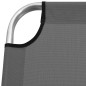 vidaXL Senioren-Sonnenliege Extra Hoch Klappbar Grau Aluminium vidaXL Senioren-Sonnenliege Extra Hoch Klappbar Grau Aluminium