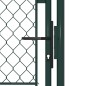 vidaXL Gartentor Stahl 100×175 cm Grün vidaXL Gartentor Stahl 100×175 cm Grün