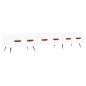 vidaXL TV-Schrank Weiß 150x36x30 cm Holzwerkstoff vidaXL TV-Schrank Weiß 150x36x30 cm Holzwerkstoff