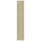 vidaXL Bücherregal 4 Fächer Sonoma-Eiche 60x24x142 cm Holzwerkstoff vidaXL Bücherregal 4 Fächer Sonoma-Eiche 60x24x142 cm Holzwerkstoff