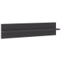 vidaXL Wandregale 2 Stk. Hochglanz-Grau 80x11,5x18 cm Holzwerkstoff vidaXL Wandregale 2 Stk. Hochglanz-Grau 80x11,5x18 cm Holzwerkstoff