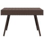 vidaXL Beistelltisch Klappbar Braun 60x40x38 cm Poly Rattan vidaXL Beistelltisch Klappbar Braun 60x40x38 cm Poly Rattan