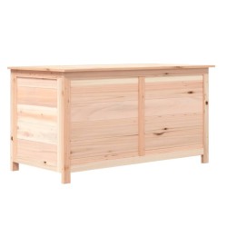 vidaXL Outdoor-Kissenbox 100x50x56 cm Massivholz Tanne