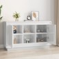 vidaXL Sideboard Hochglanz-Weiß 102x35x60 cm Holzwerkstoff vidaXL Sideboard Hochglanz-Weiß 102x35x60 cm Holzwerkstoff