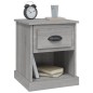 vidaXL Nachttische 2 Stk. Grau Sonoma 39x39x47,5 cm Holzwerkstoff vidaXL Nachttische 2 Stk. Grau Sonoma 39x39x47,5 cm Holzwerkstoff