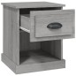 vidaXL Nachttische 2 Stk. Grau Sonoma 39x39x47,5 cm Holzwerkstoff vidaXL Nachttische 2 Stk. Grau Sonoma 39x39x47,5 cm Holzwerkstoff