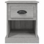 vidaXL Nachttische 2 Stk. Grau Sonoma 39x39x47,5 cm Holzwerkstoff vidaXL Nachttische 2 Stk. Grau Sonoma 39x39x47,5 cm Holzwerkstoff