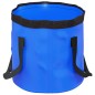 vidaXL Falteimer 2 Stk. Blau 30 L PVC vidaXL Falteimer 2 Stk. Blau 30 L PVC