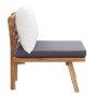 vidaXL 4-tlg. Garten-Lounge-Set mit Auflagen Massivholz Akazie vidaXL 4-tlg. Garten-Lounge-Set mit Auflagen Massivholz Akazie