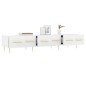 vidaXL TV-Schrank Weiß 150x36x30 cm Holzwerkstoff vidaXL TV-Schrank Weiß 150x36x30 cm Holzwerkstoff