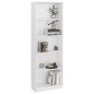 vidaXL Bücherregal 5 Fächer Hochglanz-Weiß 60x24x175 cm Holzwerkstoff vidaXL Bücherregal 5 Fächer Hochglanz-Weiß 60x24x175 cm Holzwerkstoff