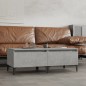 vidaXL Beistelltische 2 Stk. Betongrau 50x46x35 cm Holzwerkstoff vidaXL Beistelltische 2 Stk. Betongrau 50x46x35 cm Holzwerkstoff