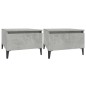 vidaXL Beistelltische 2 Stk. Betongrau 50x46x35 cm Holzwerkstoff vidaXL Beistelltische 2 Stk. Betongrau 50x46x35 cm Holzwerkstoff