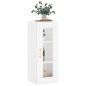 vidaXL Wandschrank Weiß 34,5x34x90 cm vidaXL Wandschrank Weiß 34,5x34x90 cm