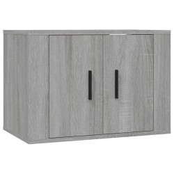 vidaXL TV-Wandschrank Grau Sonoma 57x34,5x40 cm