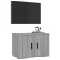 vidaXL TV-Wandschrank Grau Sonoma 57x34,5x40 cm vidaXL TV-Wandschrank Grau Sonoma 57x34,5x40 cm