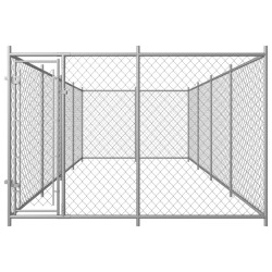 vidaXL Outdoor-Hundezwinger 8x4x2 m