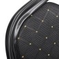vidaXL Esszimmerstühle 20 Stk. Schwarz Stoff vidaXL Esszimmerstühle 20 Stk. Schwarz Stoff