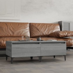 vidaXL Beistelltische 2 Stk. Grau Sonoma 50x46x35 cm Holzwerkstoff