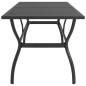 vidaXL Gartentisch Anthrazit 190x80x72 cm Stahl vidaXL Gartentisch Anthrazit 190x80x72 cm Stahl