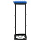 vidaXL Müllsackständer 2 Stk. Schwarz und Blau 120 L PP vidaXL Müllsackständer 2 Stk. Schwarz und Blau 120 L PP