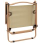 vidaXL Campingstühle 2 Stk. Beige 54x43x59 cm Oxford-Gewebe vidaXL Campingstühle 2 Stk. Beige 54x43x59 cm Oxford-Gewebe