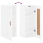 vidaXL Wandschrank Weiß 34,5x34x90 cm Holzwerkstoff vidaXL Wandschrank Weiß 34,5x34x90 cm Holzwerkstoff