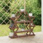vidaXL Blumenständer 110x25x105 cm Massivholz Tanne vidaXL Blumenständer 110x25x105 cm Massivholz Tanne