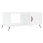 vidaXL Couchtisch Weiß 90x50x40 cm Holzwerkstoff vidaXL Couchtisch Weiß 90x50x40 cm Holzwerkstoff