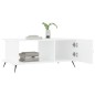 vidaXL Couchtisch Weiß 90x50x40 cm Holzwerkstoff vidaXL Couchtisch Weiß 90x50x40 cm Holzwerkstoff