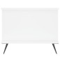 vidaXL Couchtisch Weiß 90x50x40 cm Holzwerkstoff vidaXL Couchtisch Weiß 90x50x40 cm Holzwerkstoff