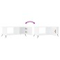 vidaXL Couchtisch Weiß 90x50x40 cm Holzwerkstoff vidaXL Couchtisch Weiß 90x50x40 cm Holzwerkstoff