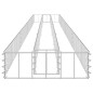 vidaXL Gabionen-Hochbeet Verzinkter Stahl 360x30x10 cm vidaXL Gabionen-Hochbeet Verzinkter Stahl 360x30x10 cm