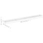 vidaXL Gabionen-Hochbeet Verzinkter Stahl 360x30x10 cm vidaXL Gabionen-Hochbeet Verzinkter Stahl 360x30x10 cm