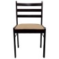 vidaXL Esszimmerstühle 2 Stk. Braun Gummibaum Massivholz und Samt vidaXL Esszimmerstühle 2 Stk. Braun Gummibaum Massivholz und Samt